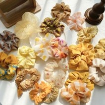 루즈루나 곱창머리끈 스크런치 헤어슈슈 10개세트