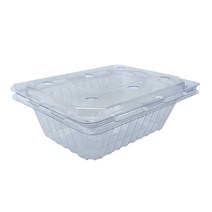 [K-750] 딸기 750g 포장용 일체형 PET 용기-1박스