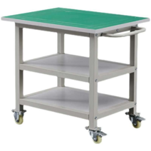 서스테이블 택배작업대 물류공장 재단 산업용 창고, 3층 정전기 방지 카트 60x120