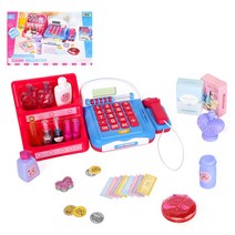레리토이 화장품가게 계산대놀이 19pcs 역할놀이 카트놀이 마트놀이, (새상품)