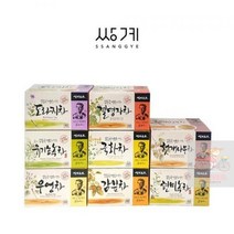 쌍계 김동곤명인 녹차 국화차 헛개나무차 유기농녹차 우엉차 감잎차 도라지차 결명자차, 감잎차 40티백