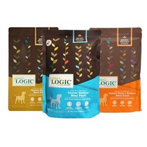 네이처스 로직 독 사료 치킨 오리연어 정어리 3종 1kg 2kg+저알러지츄2p, 치킨 2kg+저알러지츄2p