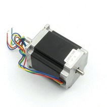 KakaTopbas Nema23 CNC 스테퍼 모터 1개 180 Ncm 76mm 1.8 deg 3A 3D 프린터/로봇/CNC 밀링 머신용 리드 와이어 4개 포함 (23HS