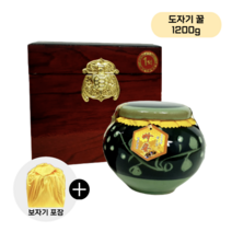 향토농산 꿀 선물 포장 보자기 코스트코 도자기 꿀 벌꿀 선물용 국산