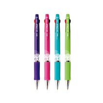 자바 0.5mm 제트 3볼 3색 슬림멀티펜 문구용품 사무품 문구 볼펜 문구사무용품, 보라