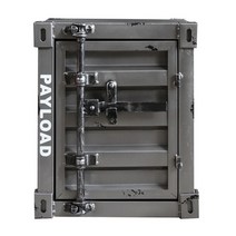 특이한 금고 빈티지 가정용 미니 개인 디자인 인테리어 소품 고급 금장, 건 그레이