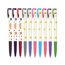 동아 미피 볼펜 미피 유성볼펜 노크식 miffy, 미피0.5mm-흑색