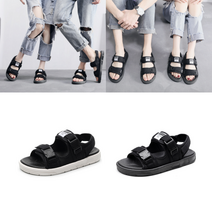 발볼넓은 남녀 여름 캐주얼 커플샌들