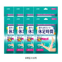 라이온 휴족시간 6입 x 8개
