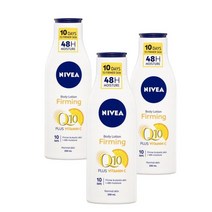 니베아 큐텐 비타민C 퍼밍 바디로션 수분크림 250mL Nivea Q10 Vitamin C Firming Body Lotion, 3개