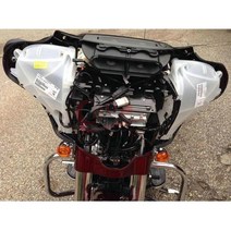 할리 호환 용품 오토바이 화이트 내부 페어링 스피커 커버 할리 스트리트 글라이드 일렉트라 울트라 리미, 한개옵션0, 1개