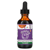 Bioray Inc. NDF Happy 불필요한 미생물 & 제거 키즈 복숭아 맛 60ml (2fl oz)