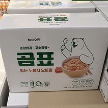 곰표 누룽지 오트밀 750g, 1개