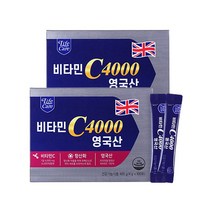 라이프케어 비타민C 4000 100포 X 2박스 영국산비타민, 400g, 2개