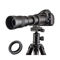 니콘용 진투 420800mm f/8.3 HD 수동 망원 카메라 렌즈 니콘 SLR D5600 D5300 D5200 D3400 D3300 D3100 D3200 D7500 D7000 D