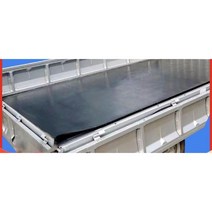 고무매트 트럭바닥 논슬립패드 미끄럼방지 롤 깔개 적재함 포터적재함 화물차적재함 트렁크매트, 두꺼운 1.63x2.45