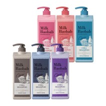 밀크바오밥 세라 샴푸 1200ml 2개, 화이트머스크
