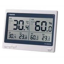 사토 PC-5400TRH 최신형 디지털온습도계 대형, 단품, 1