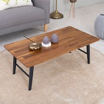 [룸스퀘어] 원목접이식 거실 소파 좌식 테이블 거실테이블, 까사테이블 아카시아900(원목100%)