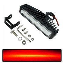 중장비 안전등 경고등 사고방지 지게차 안전 조명 빨간색 LED 12V-80V 작업 24V 36V 1 개, 한개옵션0