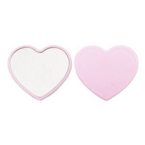 [건강한나라]ST-299 러블리미니손거울 핑크10개/하트거울 nxlskd5129, 1개