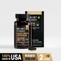 허니비즈 프로폴리스 동신헬스케어, 60캡슐, 1개