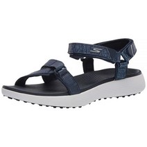 스케쳐스 여성용 600 스파이크리스 골프 샌들 신발 회갈색