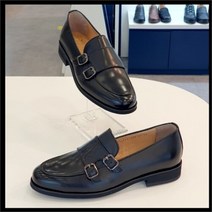 엘칸토 홈플러스몰04 남성 천연소가죽 몽크 스트랩 구두 3CM LCMD68U313