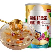 kirahosi 키라호시 중국식품 씨앗 너트 연근 전분 수프 영양 아침 식사 교체 파우더 연근 전분 특수 통조림 과일 로터스 루트 전분 600G B1JS27, 보여진 바와 같이, Qiya씨앗너트연근전분수프600G
