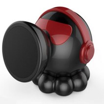 YF소나타 샵스토어 3M부착형 옥토퍼 강력 자석 거치대 스마트폰, 1개, 블랙