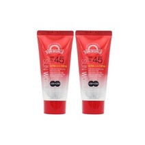 울트라 선크림 100ml 2개 SPF45 PA+++ 피부톤보정