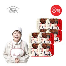 [김수미] 매운 낙지볶음 300g x 8팩, 상세 설명 참조