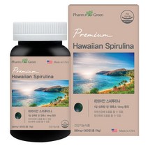 팜그린 하와이안 스피루리나 루나 피부 건강 영양 580mg 300정 5개월분 하와이산, 500mg, 1개