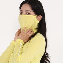냉감 여성골프웨어 여름 쿨 귀걸이 골프이너 UV차단