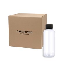 카페로메오 더치병 100ml 투명용기 100P 더치커피병 페트병 커피병