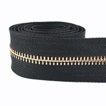 2/5Yards 3 5 금속 지퍼 테이프 가방 의류 자켓 블랙 의해 수리 키트 DIY 바느질 액세서리, 04 RoseGold_01 No3_01 2Yards