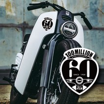 슈퍼커브 60검정하트 스티커 sc_104, 없음