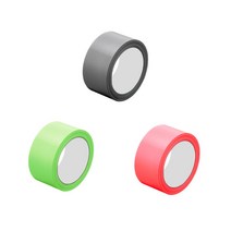 자국안남는 테이프 25mm 잘떨어지는 컬러 멀티 테이프 포장용테, 1개, 빨강색, 상품선택