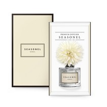 시즈넬 플라워 차량용 디퓨져 50ml 선물세트 니들맘 화이트, 라일락, 1세트