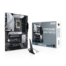 ASUS 프라임 Z690-P 와이파이 D4 LGA1700(인텔 12세대) ATX 마더보드(PCIe 5.0 DDR4 14+1 파워 스테이지 M.2 6 BT v5.2 2.5