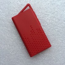 아이팟 나노 7 8 실리콘 케이스 ipod nano 액정 스크래치 보호 커버 쉘 버클 끈, 레드색
