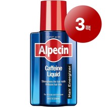Alpecin 알페신 독일 직배송 남성용 두피 모발 영양 관리 헤어 스트롱 그로우쓰 트리트먼트 리퀴드 200ml 1팩, 3팩