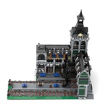 WWEI City Magic Station Architecture 하우스 빌딩 블록 모듈 형 건물 11055 조각 레고와 호환되는 클램핑 블록 10277 10257 60197