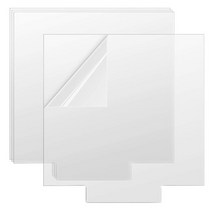 홀로그램테이블 모듈 선반 모듈 테이블 좌식 오로라 아크릴 투명 시트 캐스트 led 라이트베이스 빈 패널 보드 diy 디스플레이 프로젝트 공예 4mm 두께 플라스틱 유리 패널, 분명한, 15개