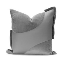 쿠션 커버 럭셔리 심플 45x45cm 솔리드 그레이 그린 오렌지 브라운 던져 베개 케이스 홈 인테리어 좌석 소파 장식