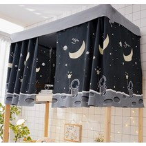 침대모기장 여자아이방꾸미기 공주캐노피 학생 기숙사 침대 커튼 정전 천 모기장 침구 텐트, 002, 높이 1.15m