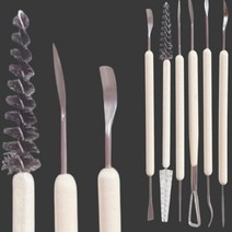 도자기 조각칼 조소 취미 점토 도예재 공방 도자기도구, 단품