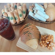 야야마켓 종합전병과자 어르신 영양간식 신토불이 주전부리 선물세트 김말이 오란다 부채형 750g