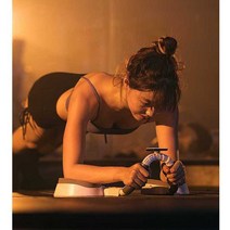 플랭크 패드 홈트 코어 복부 근육 푸쉬업 복근단련, 기본 모델-아이보리 화이트
