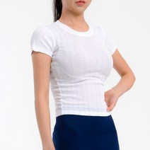 당일발송 필라테스 요가 여성 상의 운동복 스포츠 반팔 쫄티 헬스 짐웨어 티셔츠